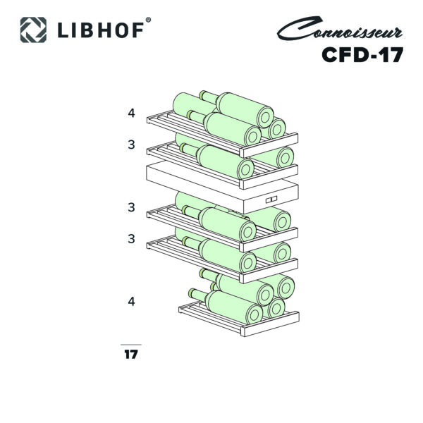 Libhof Connoisseur CFD-17 White