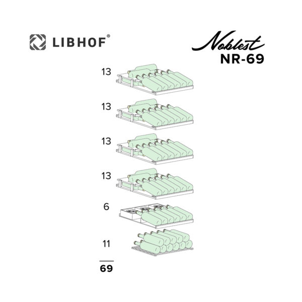 Винный шкаф Libhof NR-69 white